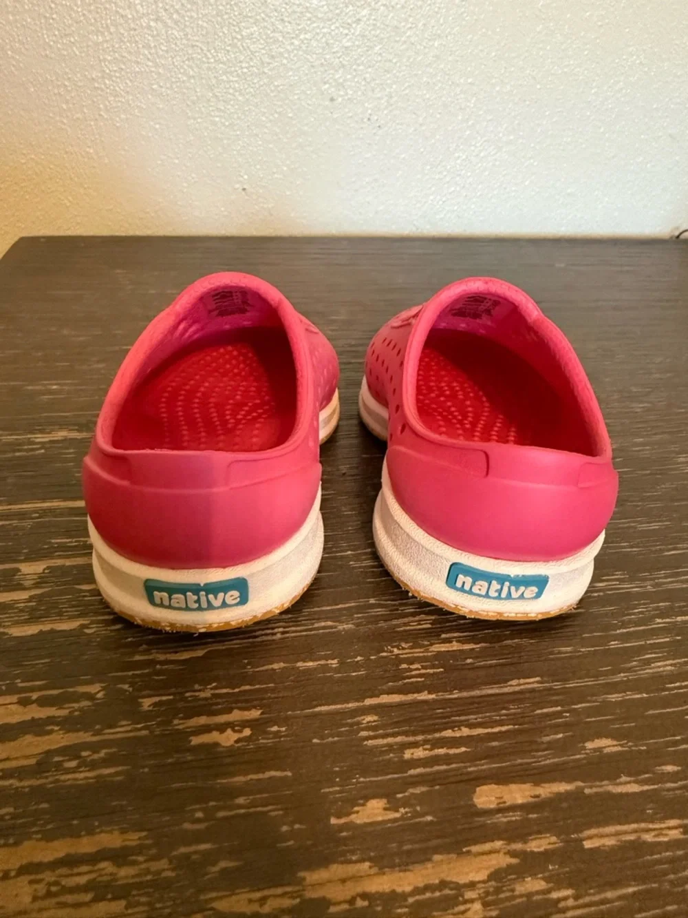 Native Shoes Robbie Sugarlite Sneakers Pink Toddler Child Size 5
